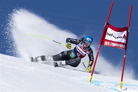 Sci Elena Curtoni Seconda Nel Superg A St Moritz L Azzurra Resta Leader In Classifica Quinta