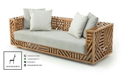 Harga sofa tamu l godiva kayu jati. klik full size