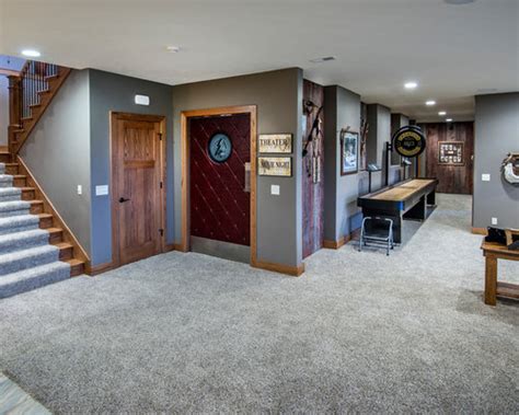 There are many finished that you can achieve. Craftsman Basement Design Ideas, Pictures, Remodel & Decor