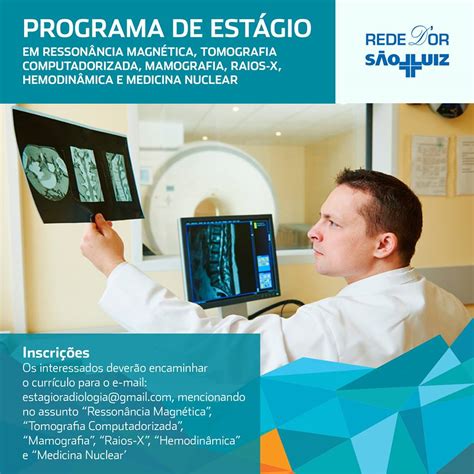 Tecnico Em Radiologia Estagio