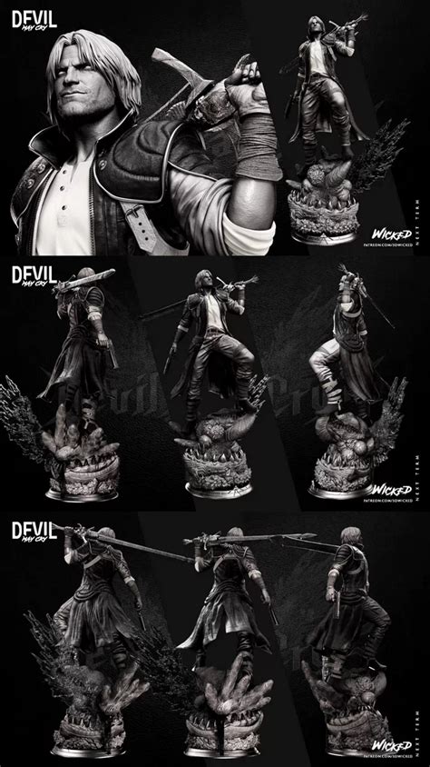 Dante — Devil May Cry 3d Print Model