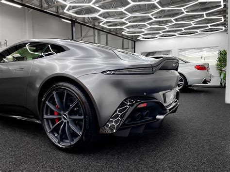 Aston Martin Vantage Satin Dark Grey Personal Wrapping Project