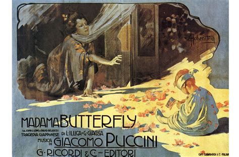 Puccinis Madame Butterfly 18 Beautiful Vintage Opera Posters