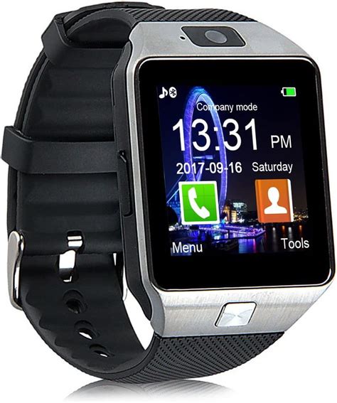 Padgene Dz09 Smartwatch Bluetooth Avec Caméra Montre Connectée