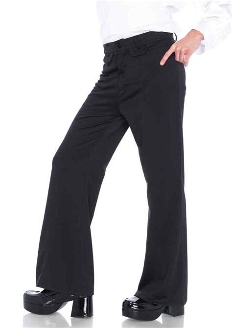 Check out our bell bottom pants selection for the very best in unique or custom, handmade pieces from our pants & capris shops. Men's Black Bell Bottom Pants - Candy Apple Costumes - 60 ...