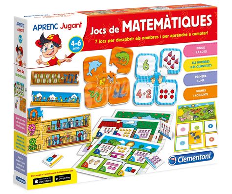 Clementoni Aprenc Jugant Juego Infantil Educativo Jocs De Mateàtiques