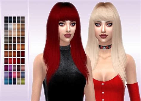 Leahlillith Monster Hair Retexture At Frost Sims 4 Si