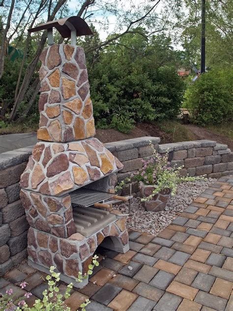 15 Outdoor Stone Fireplace Ideas Garden Lovers Club