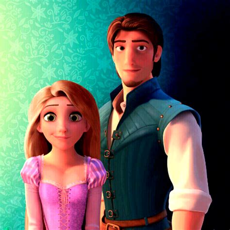 Walt Disney Fan Art Princess Rapunzel And Flynn Rider Personajes De