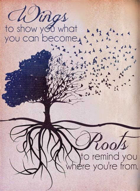 Roots And Wings Quotes Quotesgram