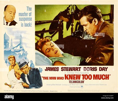 The Films Of Doris Day The Man Who Knew Too Much 1956 Poster The