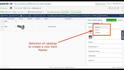 New Item Master Multiple Catalog Selection Youtube