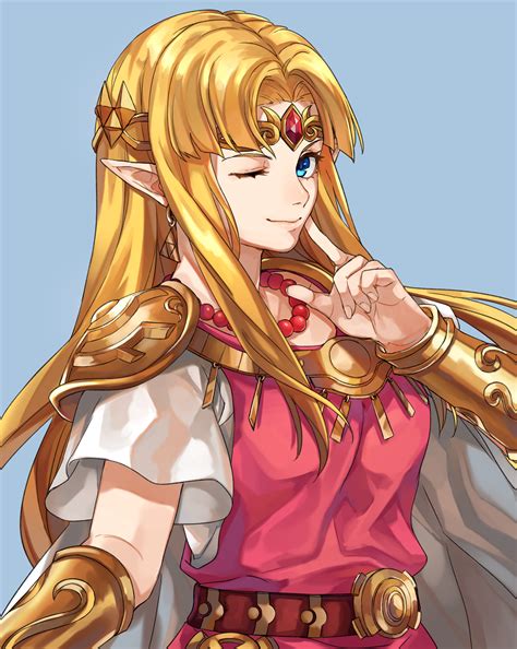 Princess Zelda The Legend Of Zelda And More Drawn By Kamu Kamuuei Danbooru