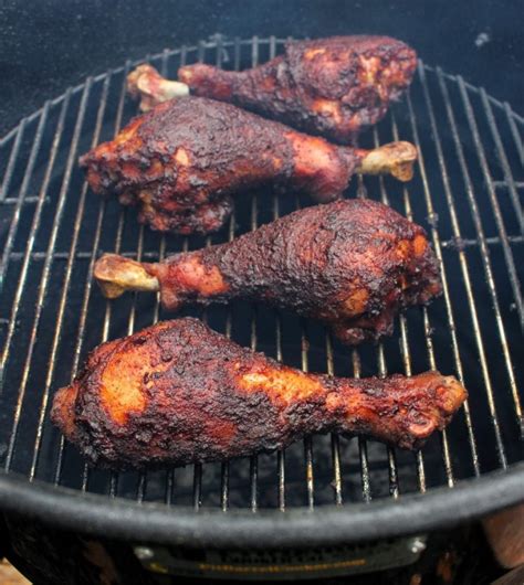 Bbq Turkey Legs Over The Fire Cooking