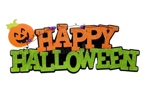 Happy Halloween Stock Image Image Of Halloween Sign 45960421