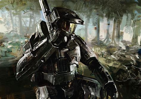 Fan Art Halo Master Chief Combat Evolved Halo Game