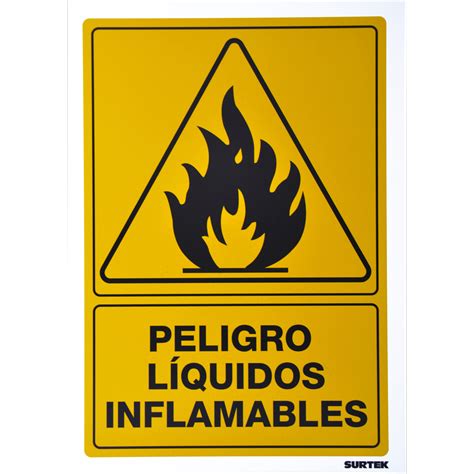 SES32 Señal Líquidos inflamables Surtek Tienda Urrea