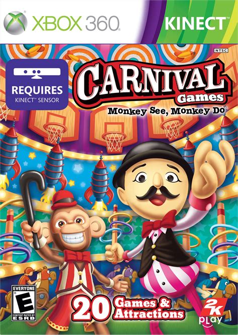 Carnival Games Monkey See Monkey Do Release Date Xbox 360