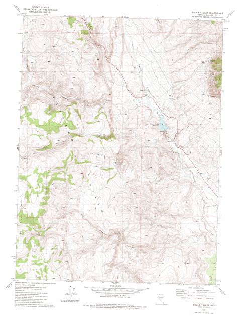 Squaw Valley Nv Topographic Map Topoquest