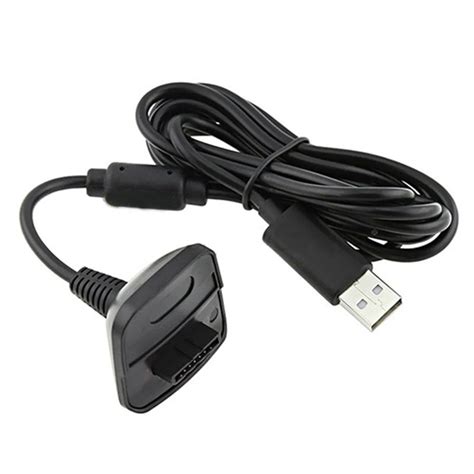 20pcs A Lot Usb Charging Cable For Microsoft For Xbox 360 Wireless
