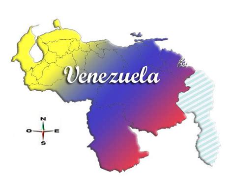 Mapa De Venezuela Con Puntos Cardinales Imagui