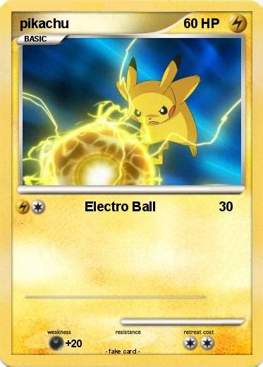 Pokémon Pikachu 8041 8041 Electro Ball My Pokemon Card