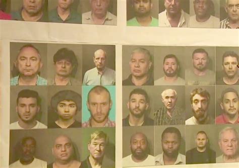 Sex Trade Crackdown Houston Pd Arrests Johns Mug Shots Included