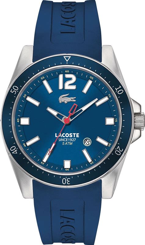 Lacoste 2010665 Watch Mens Seattle Blue Silicone 43mm