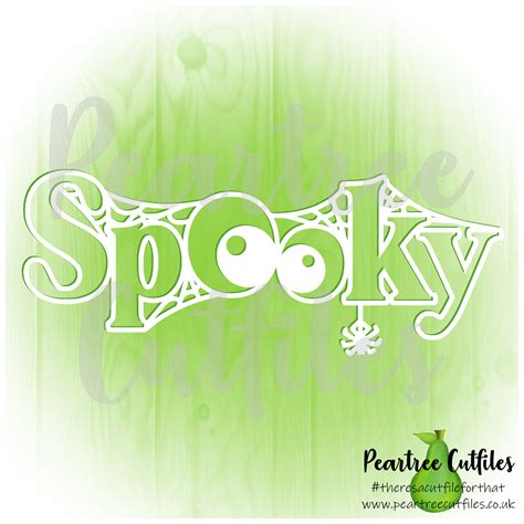 Spooky Peartree Cutfiles