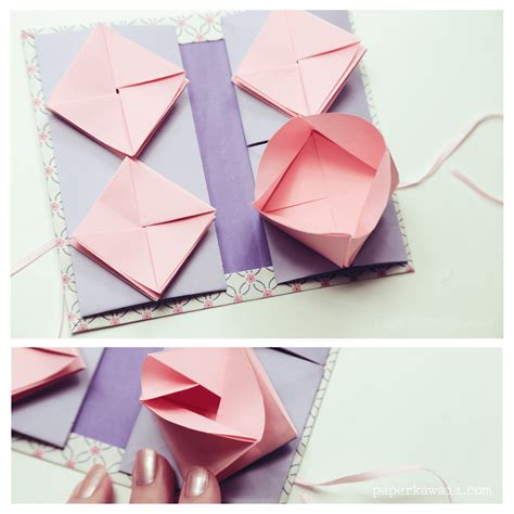 Origami Chinese Thread Book Video Tutorial Paper Kawaii