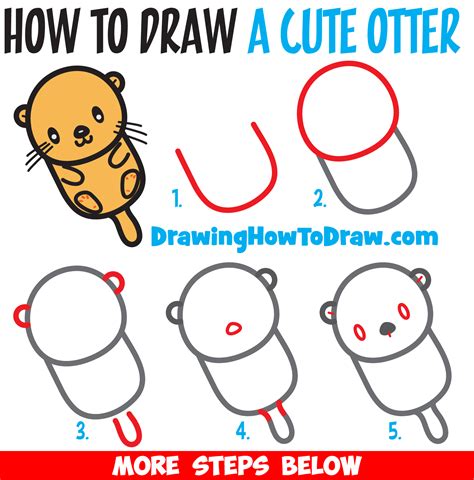 Https://tommynaija.com/draw/how To Draw A Otter Easy
