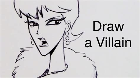We found for you 15 villain drawing villian png images with total size: How To Draw a Villain (Step by Step) - YouTube