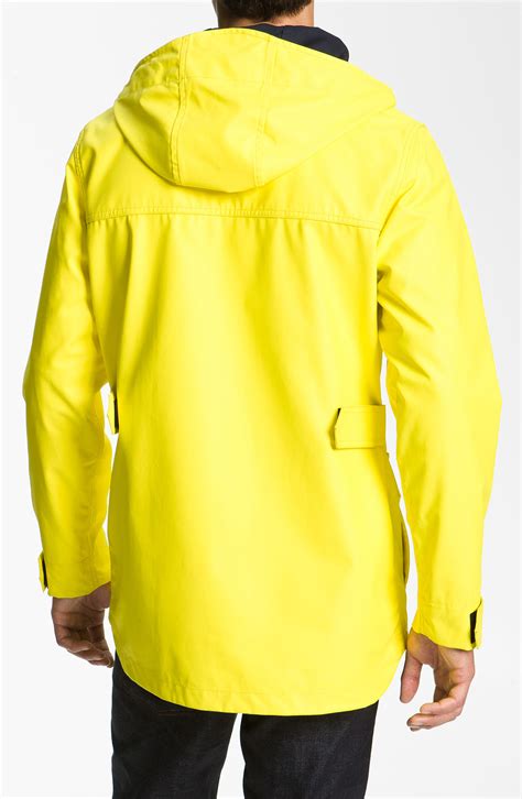 Hunter Classic Slicker Waterproof Jacket In Yellow For Men Lyst