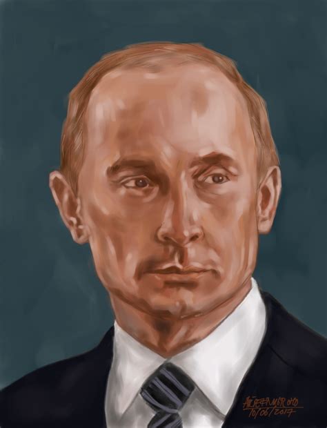 Portrait 008 Vladimir Putin By Ariefnug On Deviantart