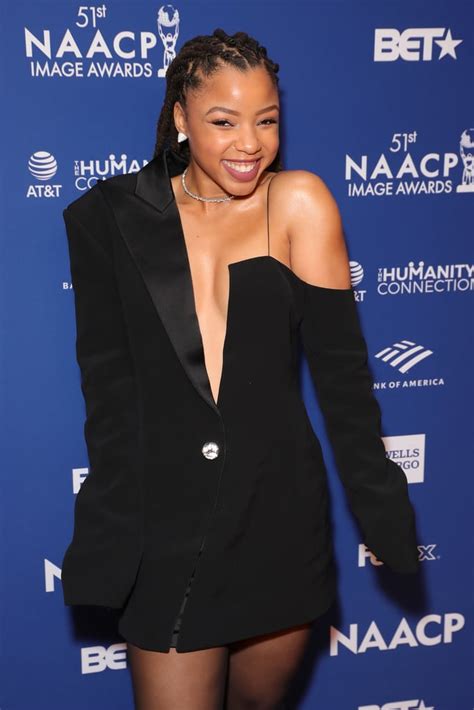 Chloe Bailey At The 2020 Naacp Image Awards Dinner Best Pictures From