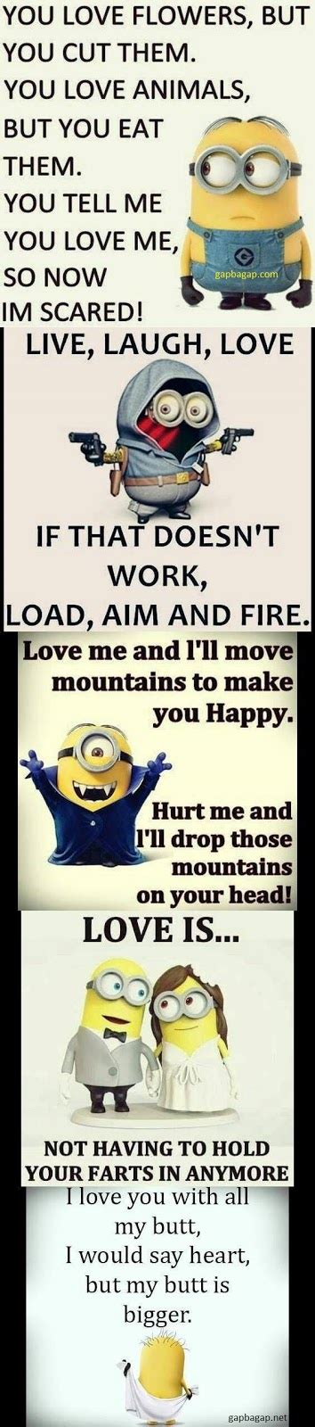 Lol Top 10 Funniest Memes About Love By The Minions