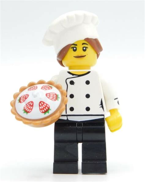 Lego Minifigure Gourmet Chef Series 17 Ebay