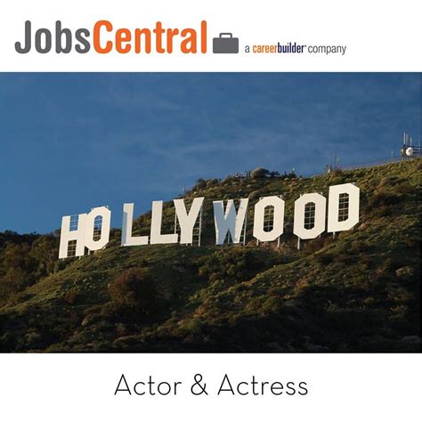 Glamorousjobs Jobs Career Actor Actress By Jobscentral