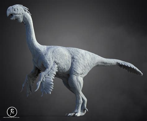 Gigantoraptor 3dprint By Robertfabiani On Deviantart