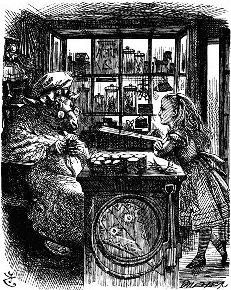 Through The Looking Glass Illustrations