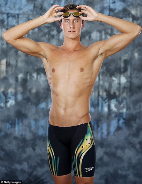 Olympic Swimmer Cameron Mcevoy Reveals Modelling Aspirations Daily Mail Online