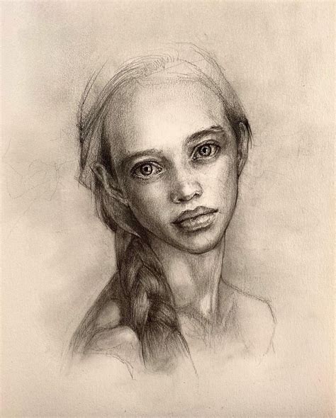 10 Beautiful Portrait Drawings From Famous Portrait Artist