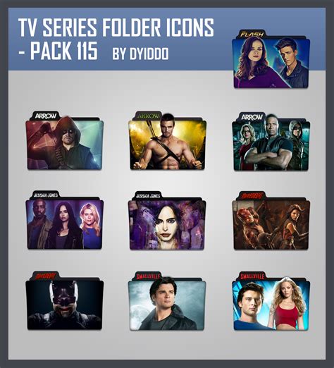 Tv Series Folder Icons Pack 115 By Dyiddo On Deviantart
