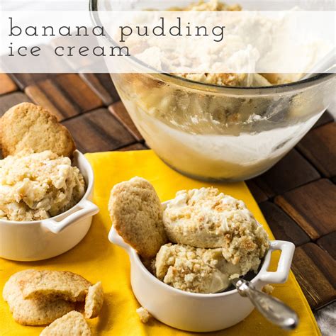 Vegan cookie dough ice cream. Banana Pudding Ice Cream | FaveSouthernRecipes.com