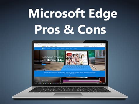 Microsoft Edge Browser On A Laptop Martin Knapic