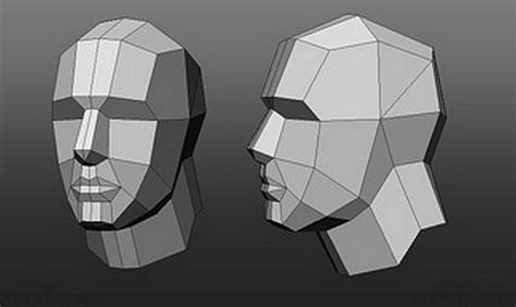 Lowpoly Head Planes Support Modeling Blender Artists Community In