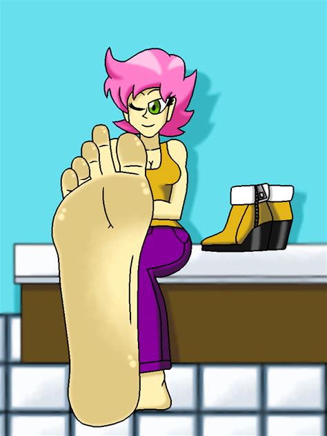 Pavlas Sexy Foot Tease Updated By Leinaddrawsfeet On Deviantart