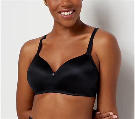 Breezies Smooth Radiance Unlined Wirefree Bra Black 40ddd Ebay