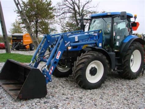New Holland Farm Tractor With Loader T6050 Plus Trading Premium
