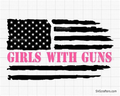 Girls With Guns Svg Png Girls Just Wanna Have Guns Svg Guns Etsy